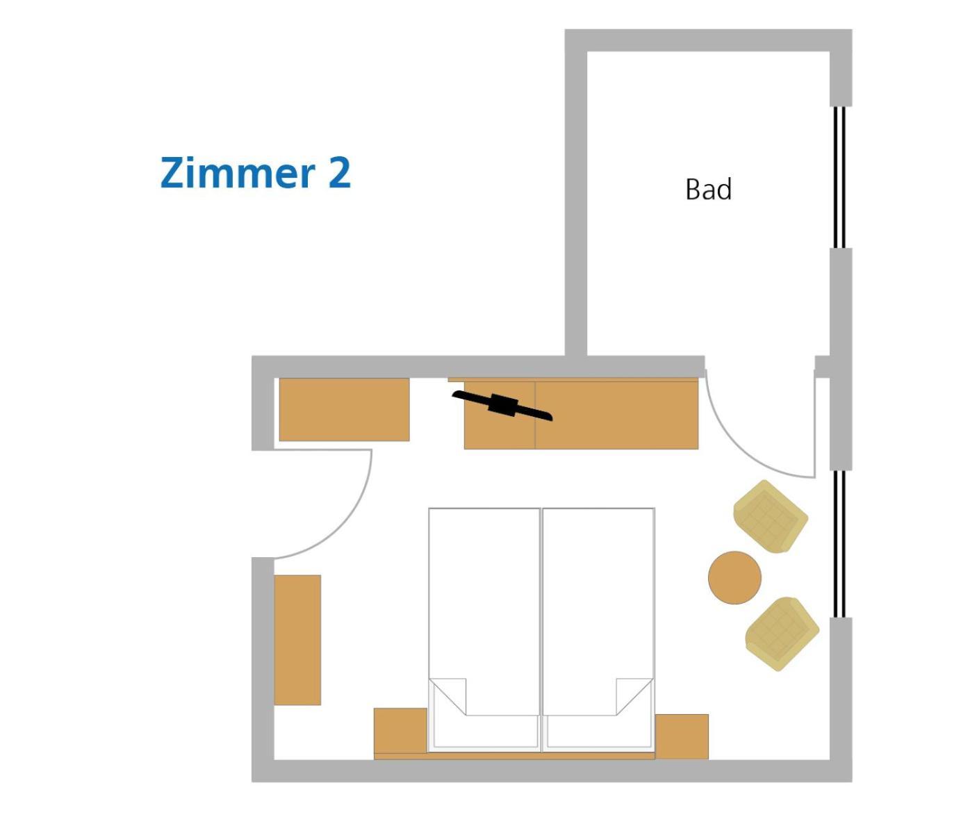 Gaestehaus Sportpark Nuembrecht Kamer foto